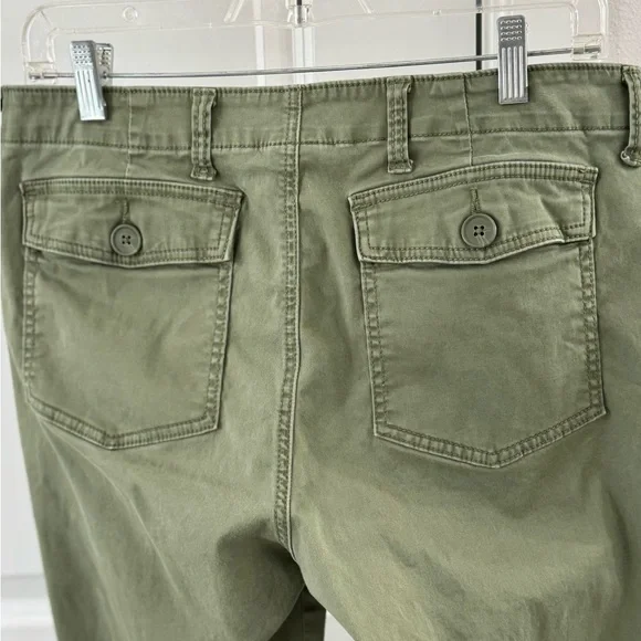 CAbi Olive Green Ankle Cargo Pants - Picture 4 of 12